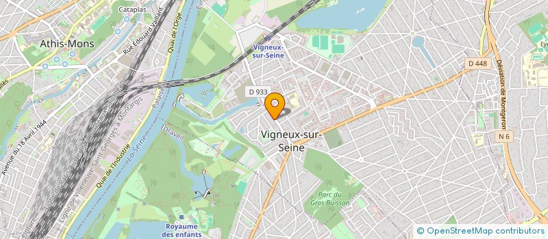 localisation de l'entreprise CHAYANON à VIGNEUX-SUR-SEINE