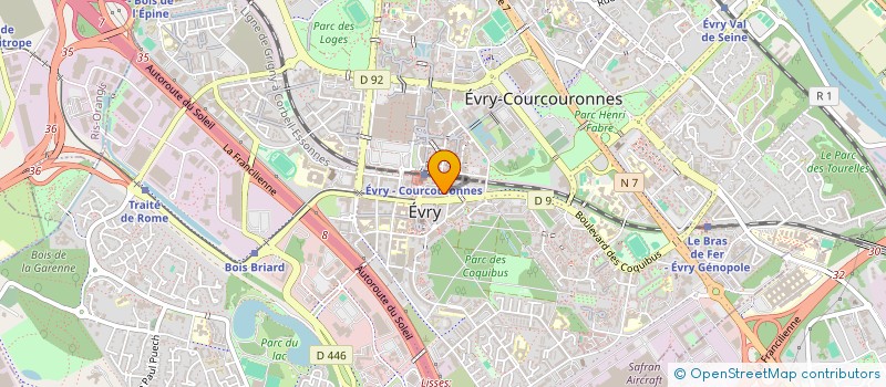 localisation de l'entreprise CHAYANON  EVRY-COURCOURONNES