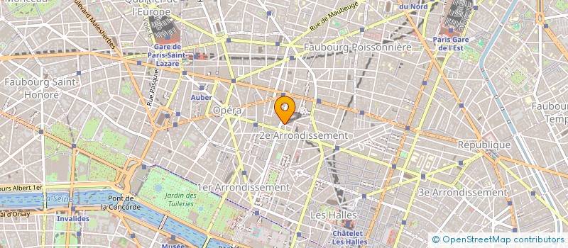 localisation de l'entreprise CHAYETTE CHEVAL SARL  PARIS