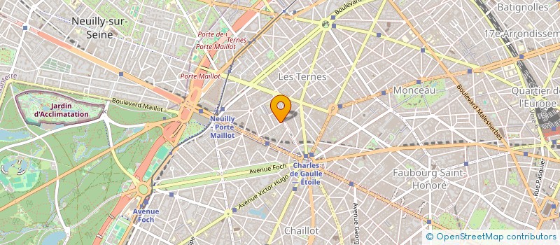 localisation de l'entreprise CHAYO  PARIS