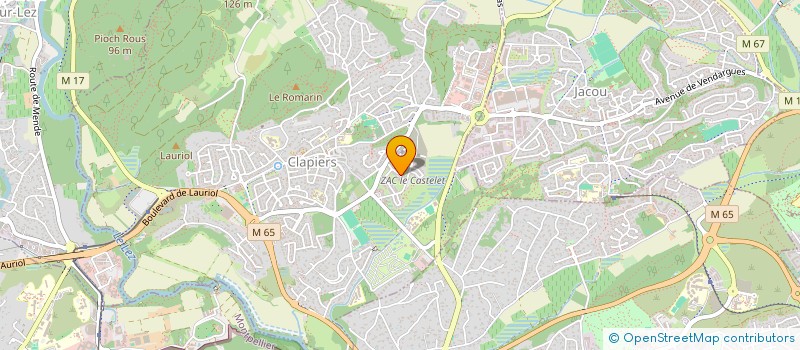 localisation de l'entreprise CHAYRIGUES HOLDING  CLAPIERS