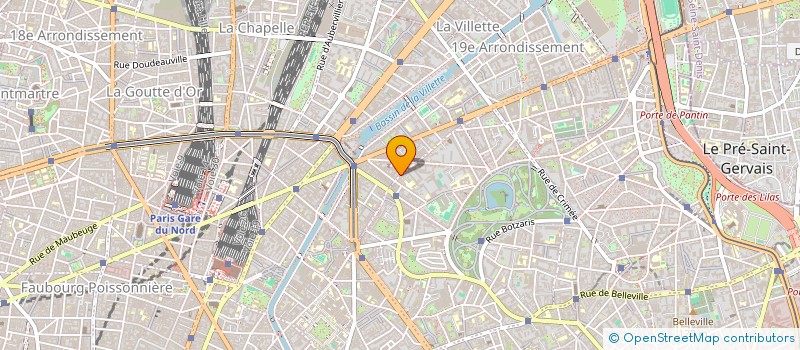 localisation de l'entreprise CHAYROU  PARIS