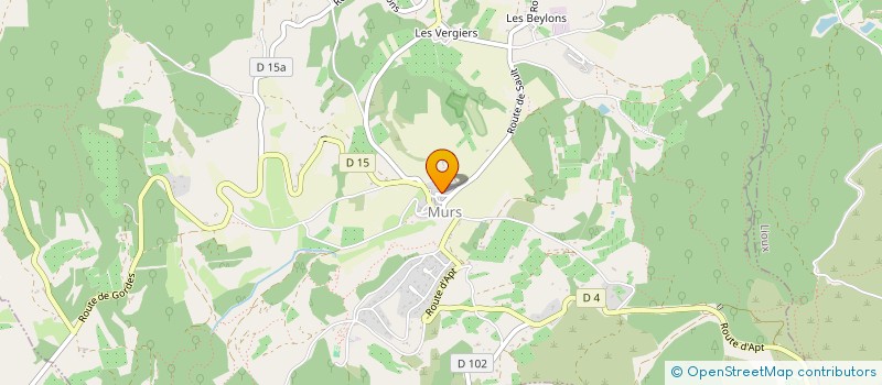 localisation de l'entreprise CHAZARIN &CO  GORDES