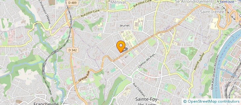 localisation de l'entreprise CHAZAY INVESTISSEMENT à LYON 5EME