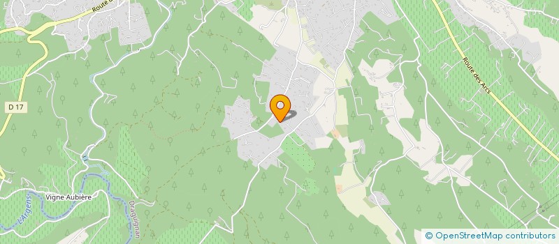 localisation de l'entreprise CHAZELET  LORGUES