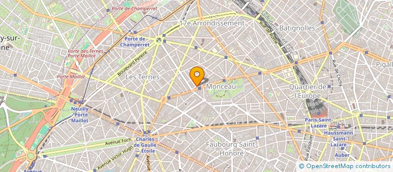 localisation de l'entreprise CHAZELLES NUMERO 5  PARIS