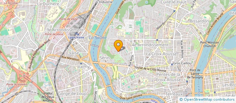 localisation de l'entreprise CHAZIERE INVEST  LYON