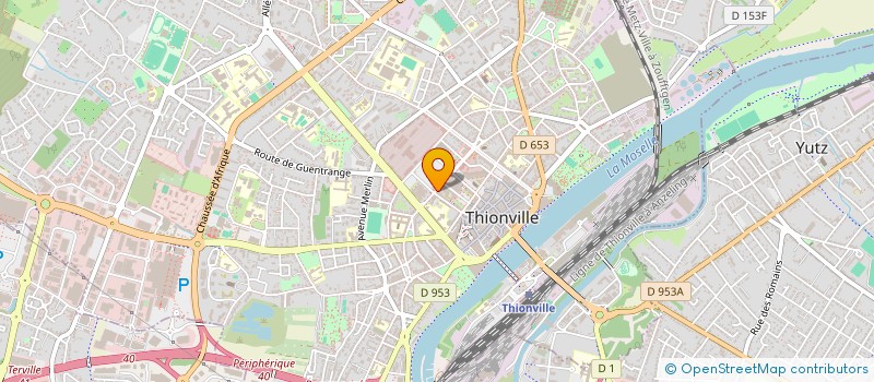 localisation de l'entreprise CHAZO à THIONVILLE