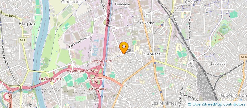 localisation de l'entreprise CHAZONE à TOULOUSE