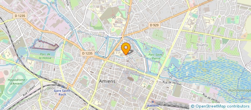 localisation de l'entreprise CHB à AMIENS