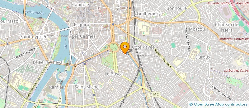 localisation de l'entreprise CHB ENERGY à TOULOUSE