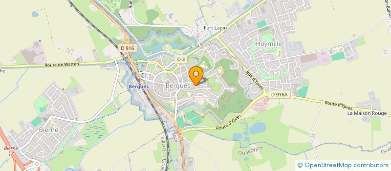 localisation de l'entreprise CHBMD  BERGUES