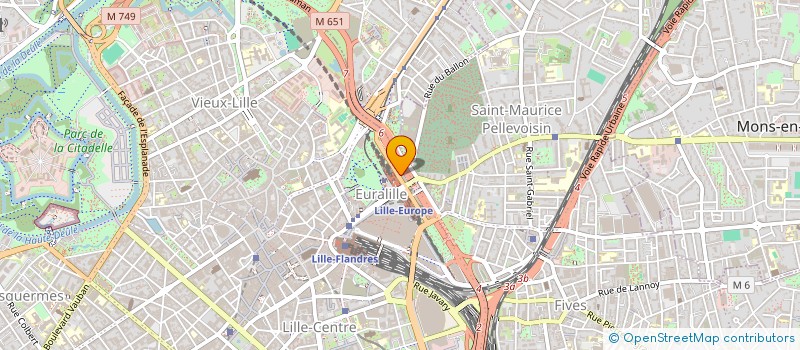localisation de l'entreprise CHBO AUDIT ET CONSEIL à LILLE