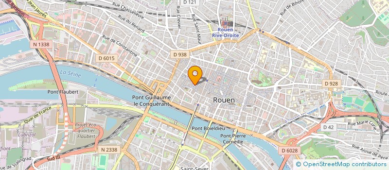 localisation de l'entreprise CHBR SYND DEBITANTS LIMONADIERS DE ROUEN à ROUEN