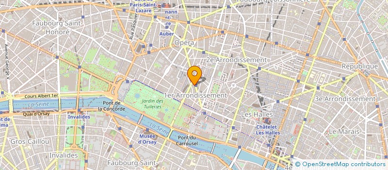 localisation de l'entreprise CHBR SYND PROF NAT FECULERIE POMME TERRE à PARIS