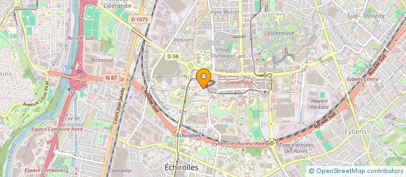 localisation de l'entreprise CHBR SYNDIC DES OPTICIENS REG.RH.ALPES à ECHIROLLES