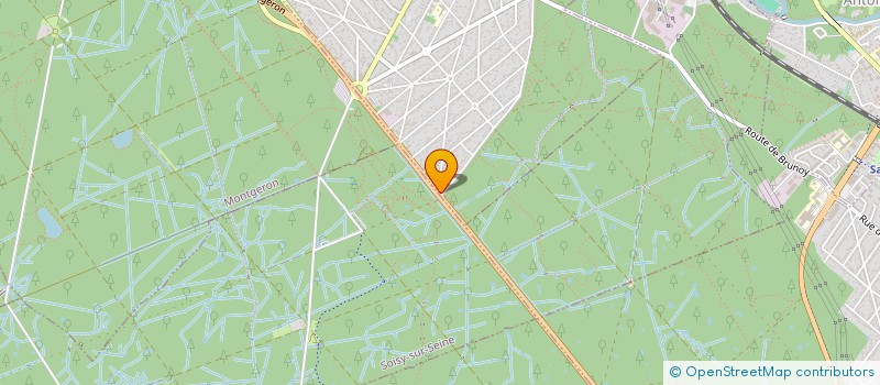 localisation de l'entreprise CHBRE SYND AMEUBL NEG PARIS ILE DE FRANC  BRUNOY