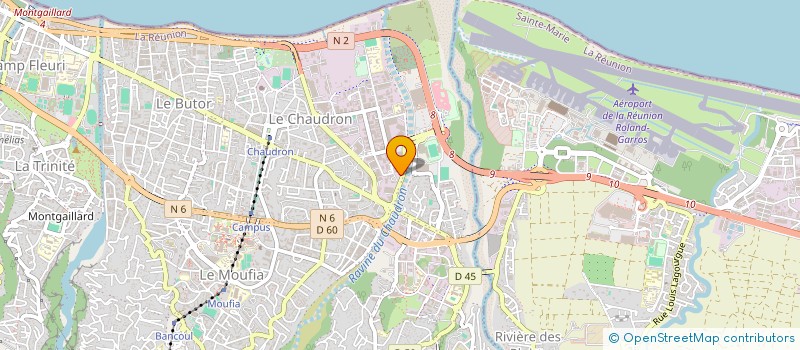 localisation de l'entreprise CHC à SAINT-DENIS