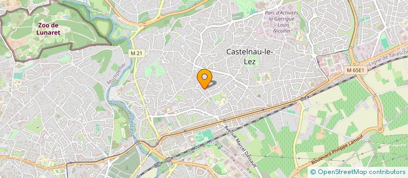 localisation de l'entreprise CHC CONSULTING à CASTELNAU-LE-LEZ