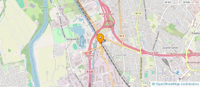 localisation de l'entreprise CHC ENTREPRISES  TOULOUSE