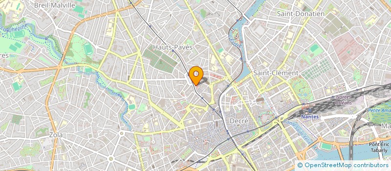 localisation de l'entreprise CHCI  NANTES