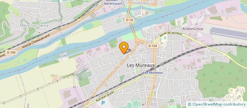 localisation de l'entreprise CHD à LES MUREAUX