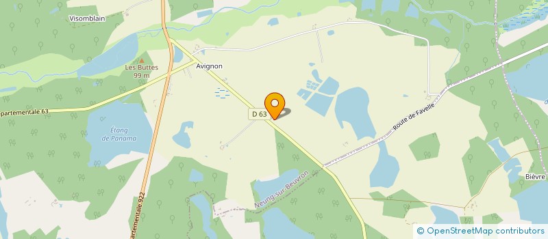 localisation de l'entreprise CHD LES BRUYERES  LE VESINET