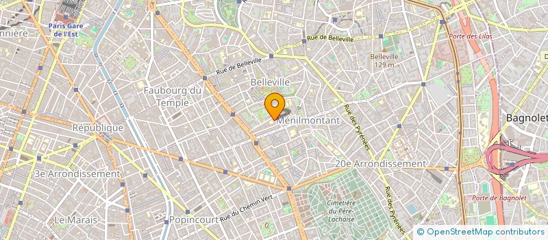 localisation de l'entreprise CHE  PARIS