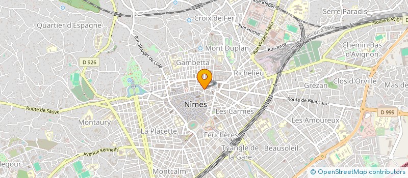 localisation de l'entreprise CHE BO NIMES  MONTPELLIER