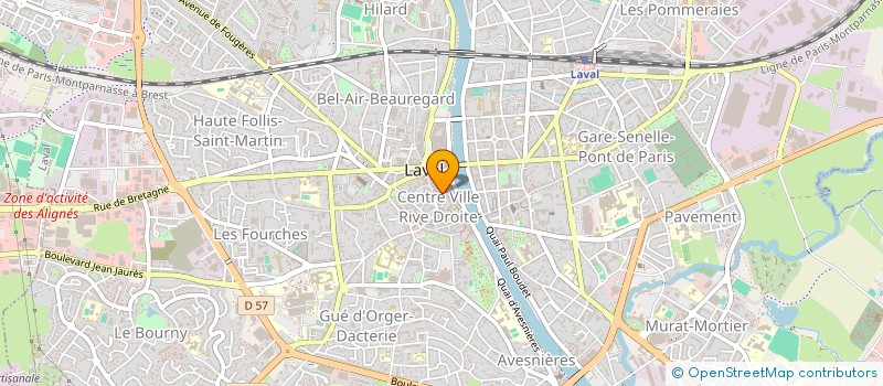 localisation de l'entreprise CHE MEME à LAVAL