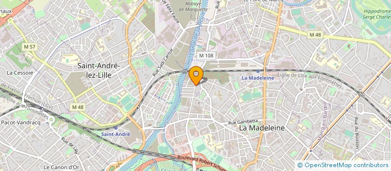 localisation de l'entreprise CHEB CONSEIL à LA MADELEINE