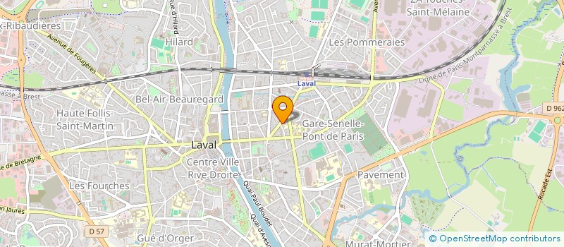 localisation de l'entreprise CHEBA à LAVAL