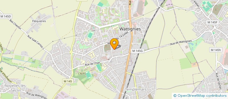 localisation de l'entreprise CHECH-TWIZI  WATTIGNIES