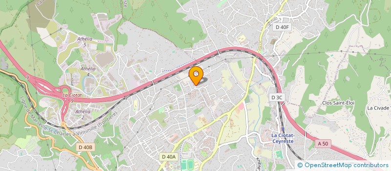 localisation de l'entreprise CHECK COMPANY  LA CIOTAT