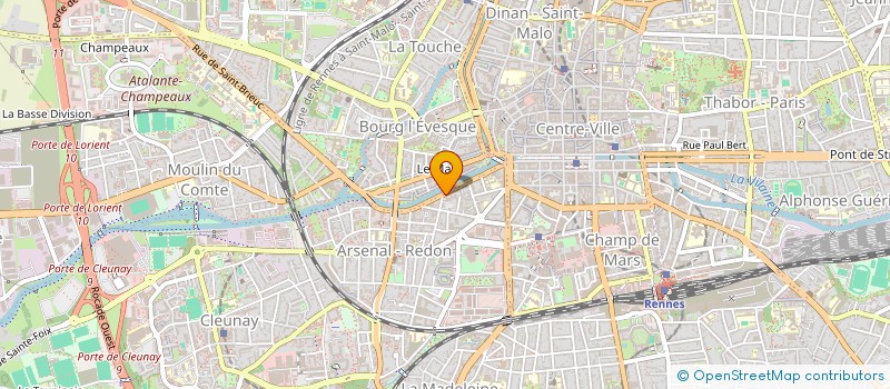 localisation de l'entreprise CHECK INVEST  RENNES