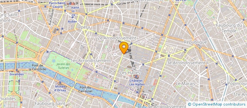 localisation de l'entreprise CHECK LIST à PARIS