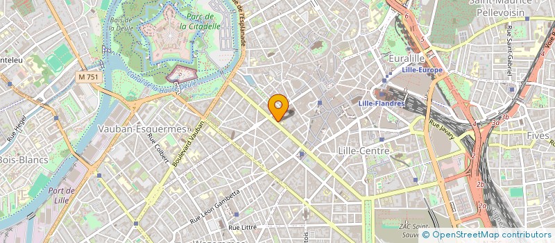 localisation de l'entreprise CHECK TA PLANETE à LILLE