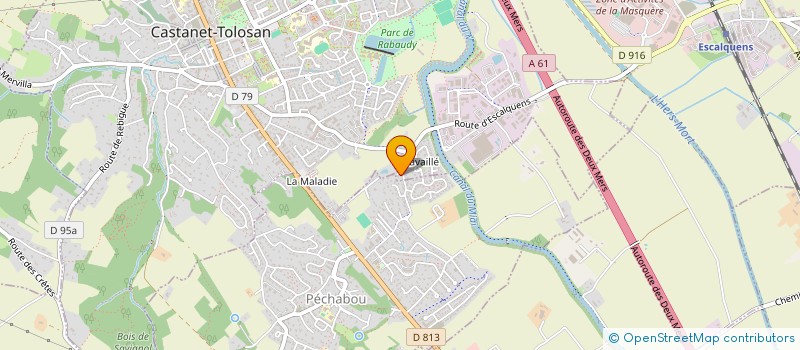 localisation de l'entreprise CHECK YOUR SMILE FOREVER à CASTANET-TOLOSAN