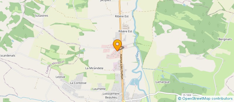 localisation de l'entreprise CHECKAUTO MASSEUBE  MASSEUBE