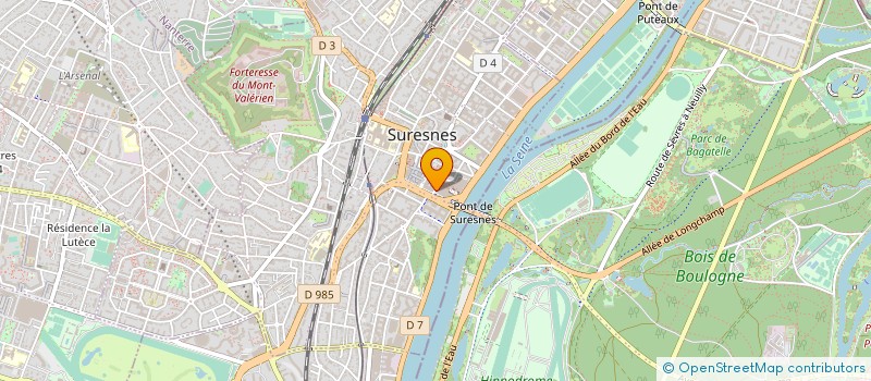 localisation de l'entreprise CHECKPHONE TECHNOLOGIES à SURESNES