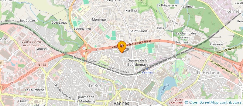 localisation de l'entreprise CHECKS à VANNES