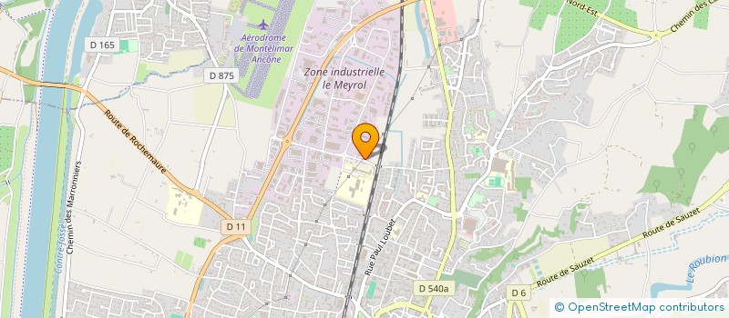 localisation de l'entreprise CHECKTATAXE  MONTELIMAR