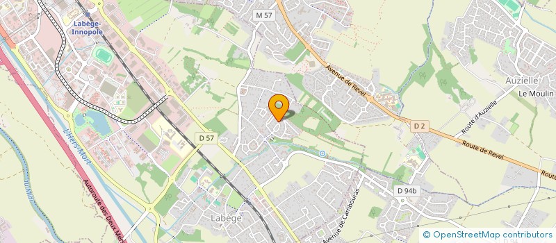 localisation de l'entreprise CHECY  LABEGE