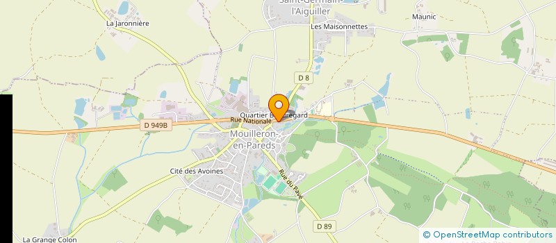 localisation de l'entreprise CHECY ETANCHE à MOUILLERON-SAINT-GERMAIN