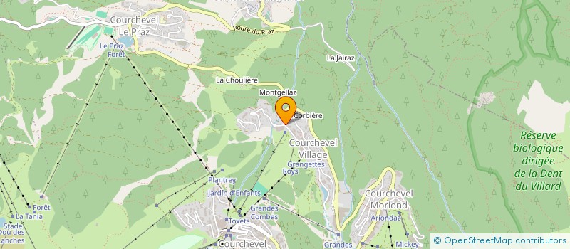 localisation de l'entreprise CHEDAL-ANGLAY à COURCHEVEL