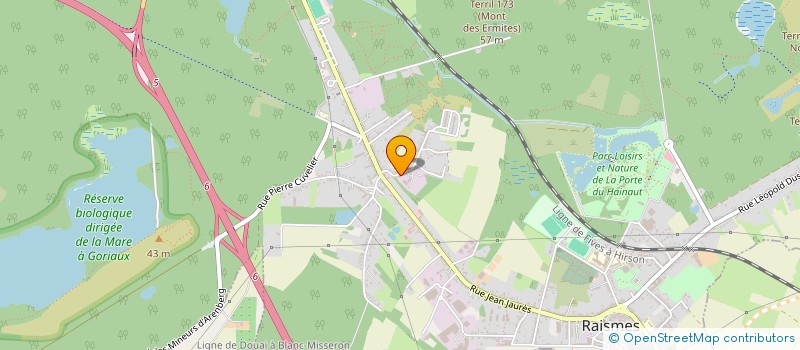 localisation de l'entreprise CHEDDAD  RAISMES