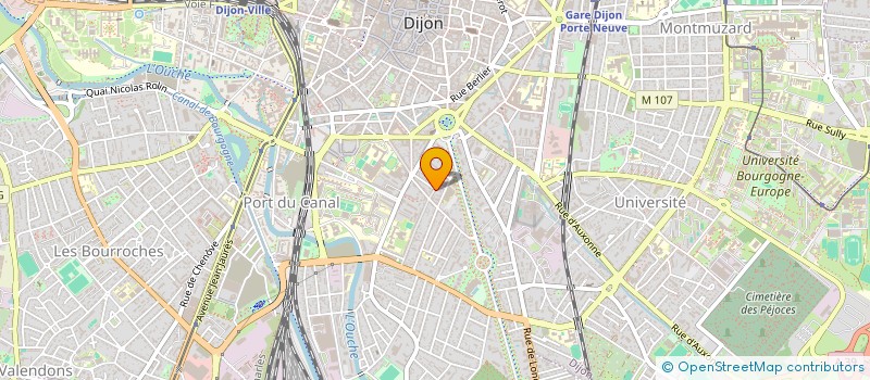 localisation de l'entreprise CHEDDAR à DIJON