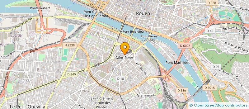 localisation de l'entreprise CHEDDAR IMMO à ROUEN