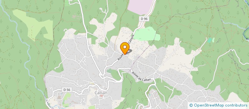 localisation de l'entreprise CHEDDAR MUG  CALLIAN