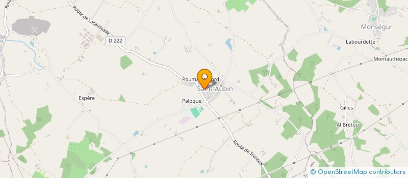 localisation de l'entreprise CHEDELTI  SAINT-AUBIN